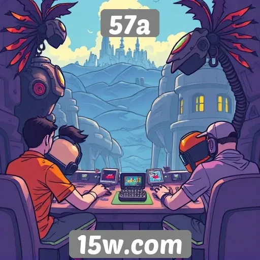 Explorando a comunidade de jogadores no site 57a